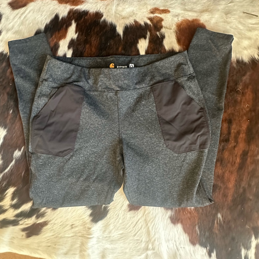 Carhartt Dark Gray Fitted Joggers